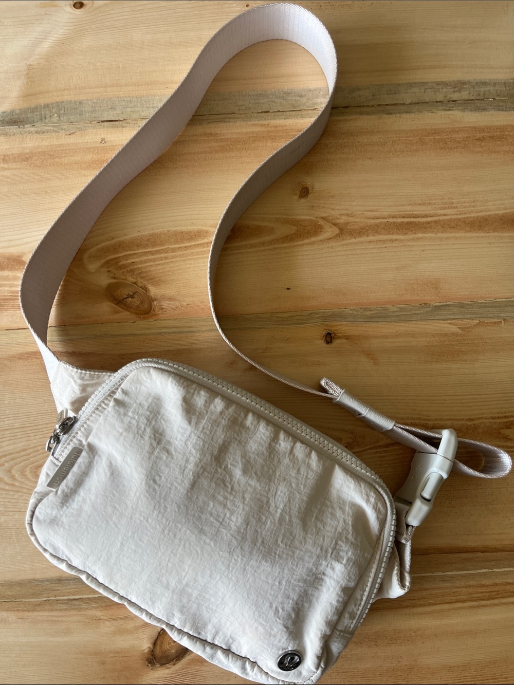 Lululemon Belt Bag in White Opal